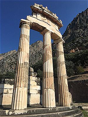 sharpened tholos of delphi